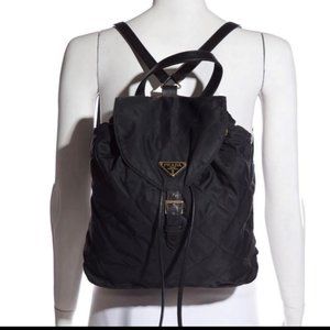 Prada Quilted Backpack